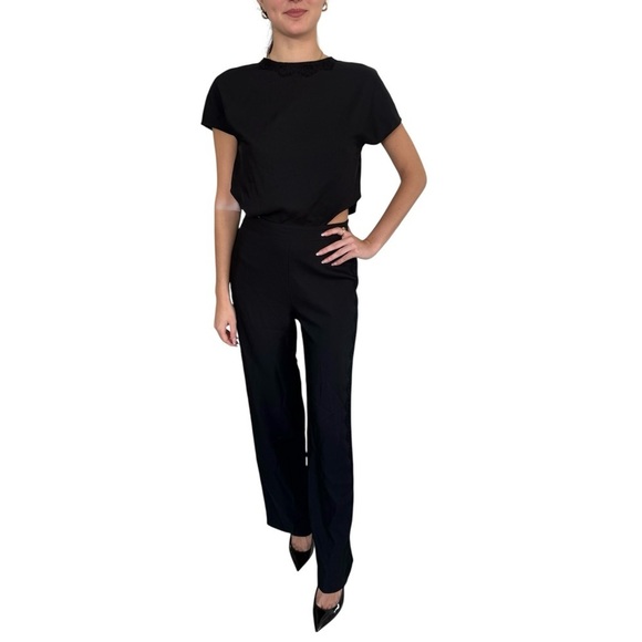 Jovani Pants - Jovani Straight Leg Women's Jumpsuit